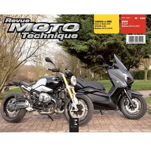 Comparateur de prix : Etai Revue Moto Technique 180 BMW R Nine T 14-16 / Yamaha X-Max 400 / MBK E