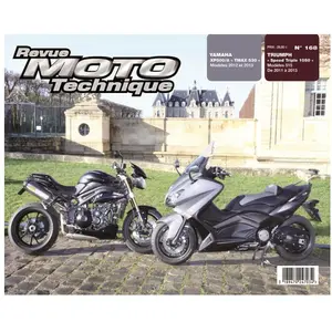 Comparateur de prix : ETAI Revue Moto Technique 168 Triumph Speed Triple 1050 / Yamaha T-Max 530