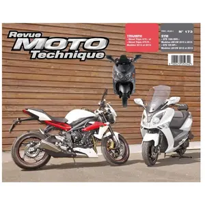 Etai Revue Technique 173 Pour Sym Gts125i 10-13/ Triumph Street Triple 13 (ref 25452) pas cher