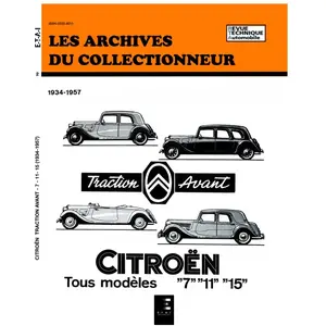 Citroen Traction Avant 7-11 Et 15-Six (34/57) N 7 Etai (Auteur) pas cher