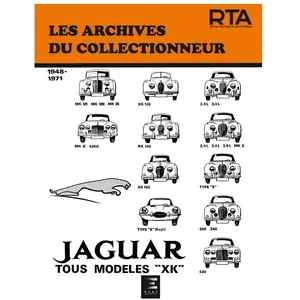 ETAI JAGUAR TOUS MODELES "XK" (1948 à 1971) - Les Archives du Collectionneur n°3 pas cher