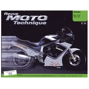 Comparateur de prix : E-T-A-I Revue Moto Technique Numero 66 : Suzuki Gsx R 1100