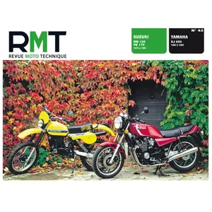 Comparateur de prix : Ré-édition Revue Moto Technique Numero 43 : Suzuki 125 Rm-Pe 175 Et Yamaha Xj 65