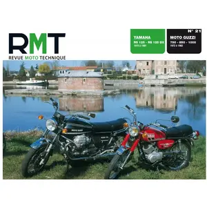 Comparateur de prix : ETAI Revue Moto Technique 21 Yamaha 125 RS-DX / Moto Guzzi V7-750S-850T-100