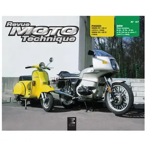 Comparateur de prix : ETAI Revue Moto Technique 37.2 Piaggio Vespa P125X-125E / BMW R60-75-80-R10