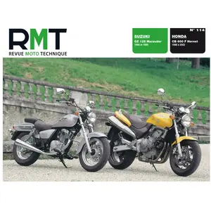 Comparateur de prix : ETAI Revue Moto Technique 114.2 Suzuki GZ 125 Marauder / Honda CB 600 F Hor