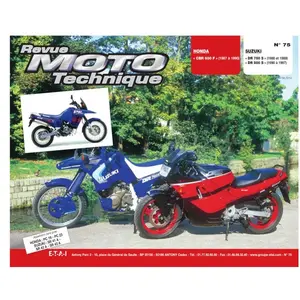 Comparateur de prix : E-T-A-I RMT 75.3 SUZUKI 750 - 800 (1988 à 1997) et HONDA CBR 600 (1987 à 1990)
