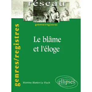 Ellipses Le blâme et l'éloge pas cher