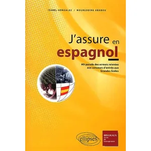 Ellipses J'assure en espagnol pas cher