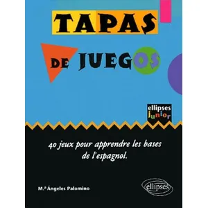 Comparateur de prix : Ellipses Tapas de juegos 40 jeux pour apprendre les bases de l'espagnol