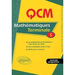 Comparateur de prix : Ellipses Mathématiques, terminale S : enseignement obligatoire et de spécialité