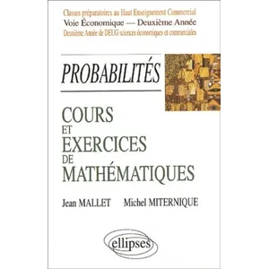 Comparateur de prix : Ellipses Cours Et Exercices De Mathématiques - Tome 6, Probabilités