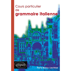 Comparateur de prix : Ellipses Cours particulier de grammaire italienne
