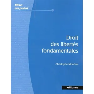 Ellipses Droit des libertés fondamentales pas cher