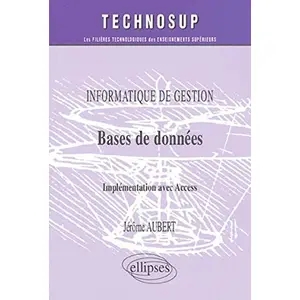 Comparateur de prix : Ellipses Base de données - Implémentation avec Access - Niveau B