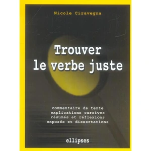 Ellipses Trouver le verbe juste pas cher