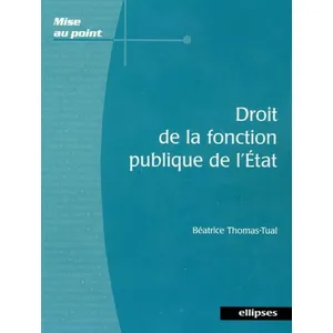 Comparateur de prix : Ellipses Droit de la fonction publique de l’État