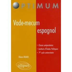 Ellipses Vade-mecum - Espagnol pas cher