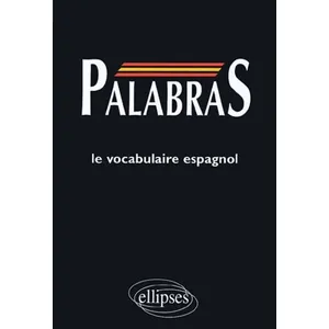 Ellipses PALABRAS - Médiascopie du vocabulaire espagnol pas cher