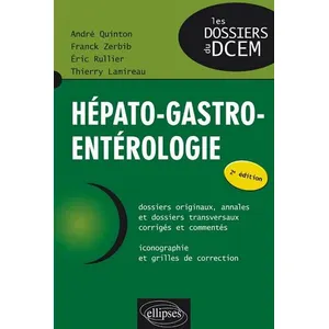 Ellipses Hepato-gastro-enterologi (2e edition) (2e édition) pas cher