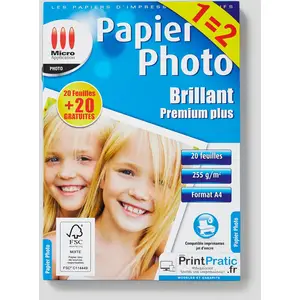 Micro Application Photo Brillant 5335 + 1 offert pas cher