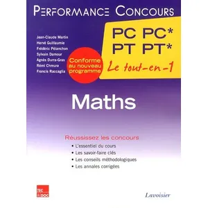 Comparateur de prix : Technique Et Documentation Maths 2e année PC PC* - PT PT*