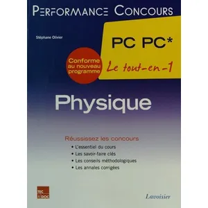 Technique Et Documentation Physique 2e année PC PC* pas cher