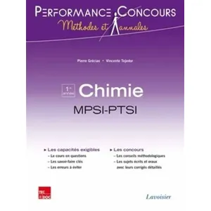 Technique Et Documentation Chimie 1re année MPSI-PTSI pas cher