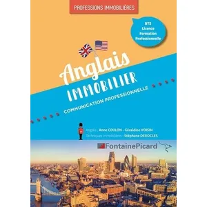 Comparateur de prix : Fontaine Picard Eds Anglais immobilier et communication professionnelle bts prof. immobilieres/licence