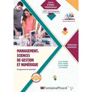 Comparateur de prix : Fontaine Picard Eds Manuel management, sciences de gestion et numérique Terminale STMG