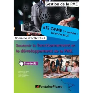 Comparateur de prix : Fontaine Picard Eds Soutenir le fonctionnement et le développement de la PME BTS GPME