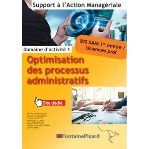 Comparateur de prix : Fontaine Picard Eds Optimisation des processus administratifs BTS 1 SAM