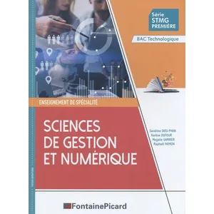 Comparateur de prix : Fontaine Picard Eds Sciences de gestion et numerique premiere stmg broché
