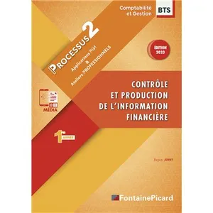 Comparateur de prix : Fontaine Picard Eds P2 BTS1 CG: Processus 2. Applications PGI et ateliers professionnels