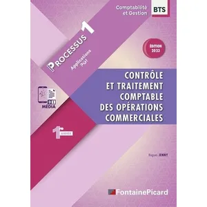Comparateur de prix : Fontaine Picard Eds PROCESSUS 1 - BTS1 CG: Processus 1 Applications PGI