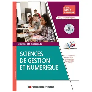 Comparateur de prix : Fontaine Picard Sciences De Gestion Et Numérique Première Stmg