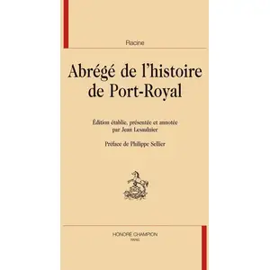 Comparateur de prix : Champion Abrégé De L'histoire De Port-Royal