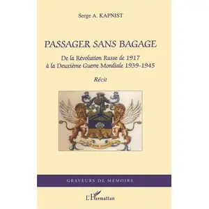 L'harmattan Passager sans bagage pas cher