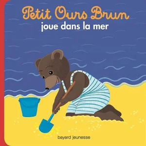 Petit Ours Brun Joue Dans La Mer pas cher
