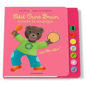 Comparateur de prix : Bayard Jeunesse Petit Ours Brun écoute la musique - livre sonore