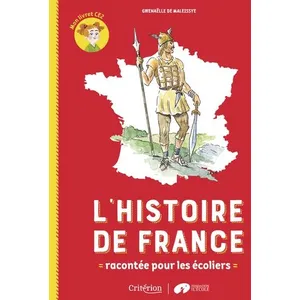 Criterion L'histoire de France racontée pour les écoliers - Mon livret CE2 pas cher
