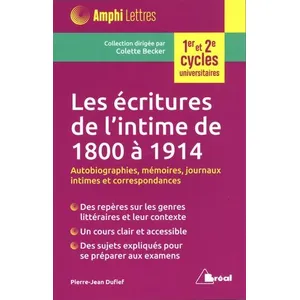 Comparateur de prix : Bréal Les écritures de l'intime de 1800 à 1914