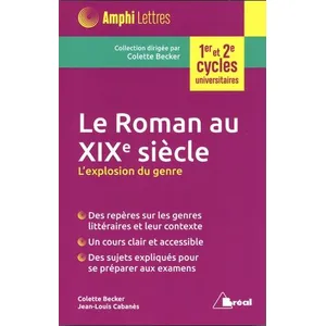 Bréal Le roman au 19ème siècle pas cher