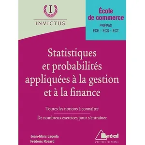 Bréal Statistiques et probabilités appliquées à la gestion et à la finance pas cher