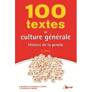 Bréal 100 textes de culture générale