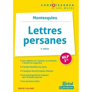 Bréal Lettres persanes, Montesquieu pas cher