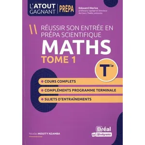 Comparateur de prix : Bréal Réussir sa première année de prépa scientifique mathématiques Tome 1