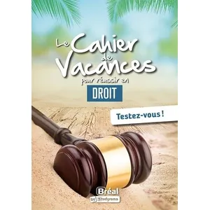 Comparateur de prix : Bréal Le cahier de vacances pour réussir sa première année de droit
