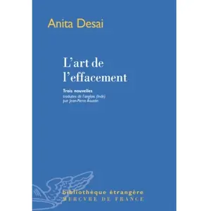 ***Livres*** L'art de l'effacement : trois nouvelles pas cher