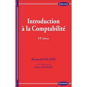 Economica Introduction à la comptabilité pas cher